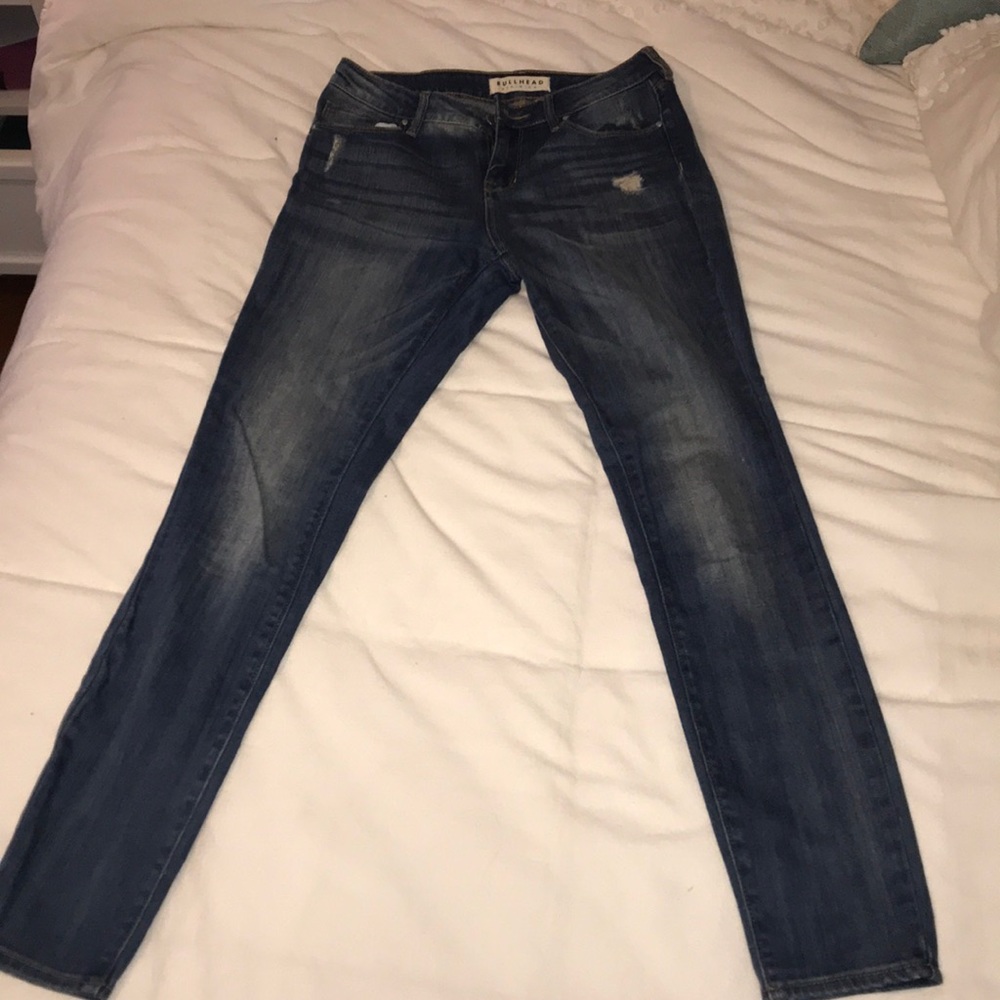 Bullhead Denim mid rise skinny jeans